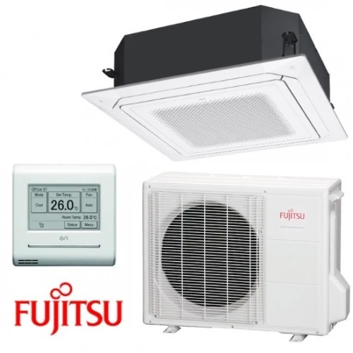 Condizionatore Climatizzatore Fujitsu a Cassetta Circular Flow Eco R-32 54000 BTU AUXG54KRLB White Wi-Fi Optional