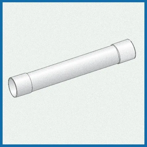 Tubo Doppio Bicchiere Da 35 mm Lunghezza 0,50 m F/F Per Stufe Convettive Fondital