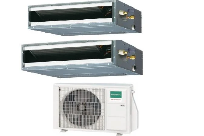 Condizionatore Climatizzatore General Fujitsu Multisplit Canalizzato Serie KLLAP R-32 9000+12000 Con AOHG14KBTA2
