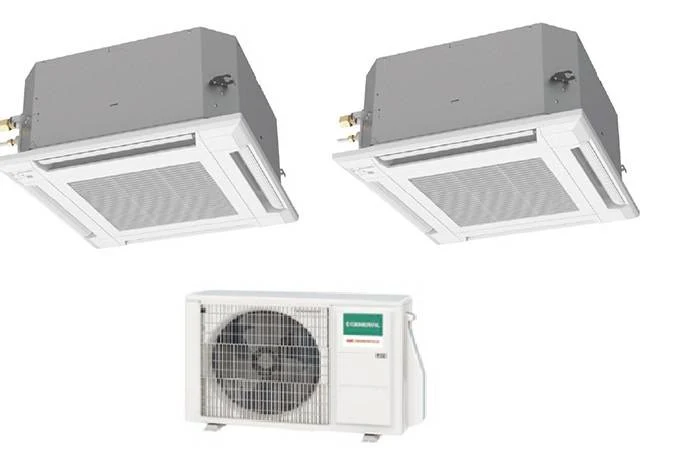 Condizionatore Climatizzatore General Fujitsu Multisplit R-32 a Cassetta 9000+12000 Con AOHG14KBTA2