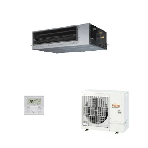 Condizionatore Climatizzatore General Fujitsu Canalizzato Media/Alta Prevalenza R-32 45000 BTU ARXG45KHTAP + Comando Infrarossi