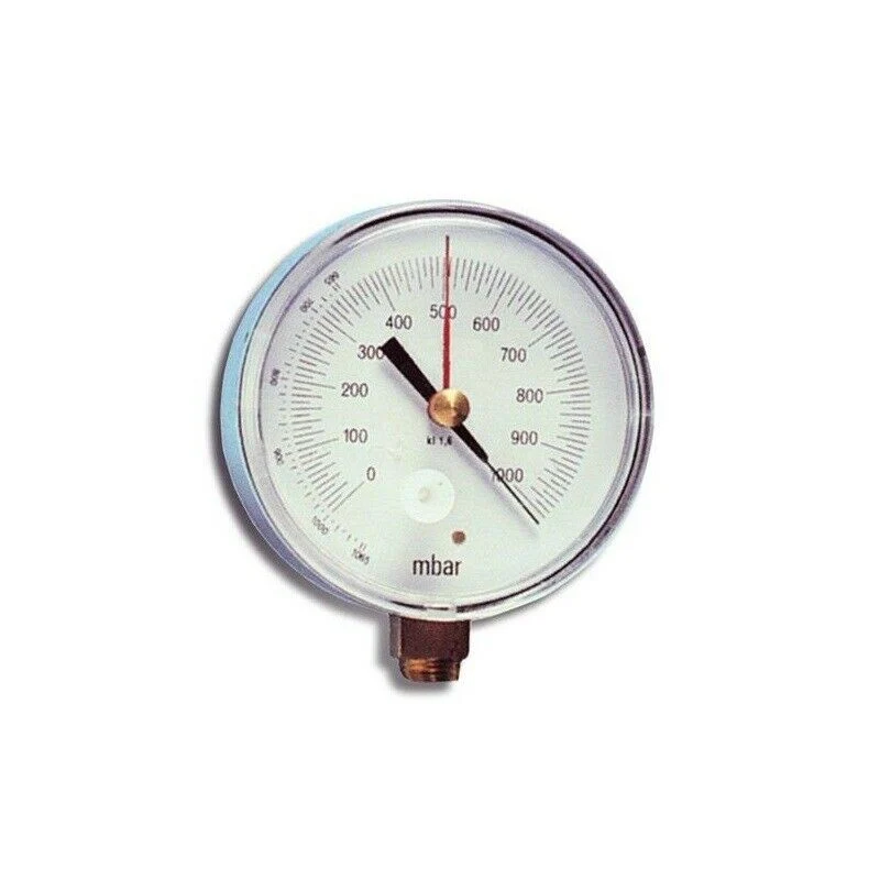 VACUOMETRO ATTACCO RADIALE MISURA 1/8"