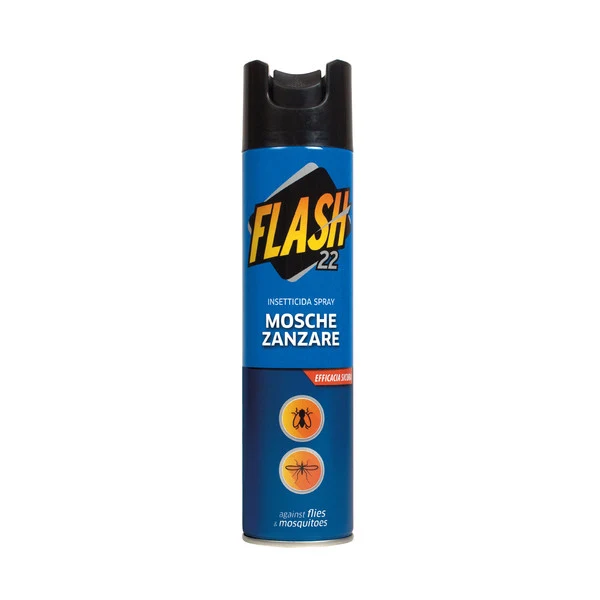 Flash Insetticida spray mosche e zanzare 400 ml