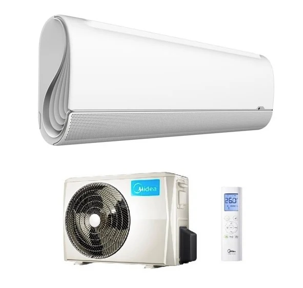Condizionatore Climatizzatore Midea Monosplit Inverter Breezeless+ R32 Wi-Fi 12000 BTU MSFAAU-12HRFN8B Wi-Fi Integrato