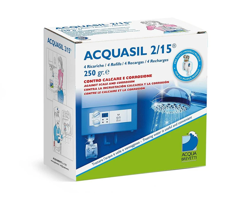 Prodotto Anticorrosivo - Antincrostante Acquasil 20/40 4 Sacche da 250 gr