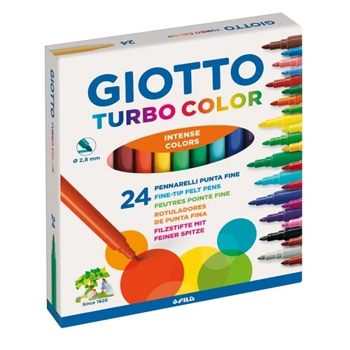 Giotto Pennarelli Turbo Color 24Pz.