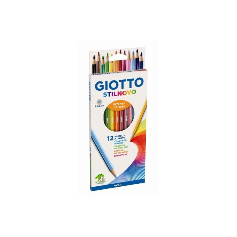 Giotto Pastelli Stilnovo 3.3Mm 12Pz.