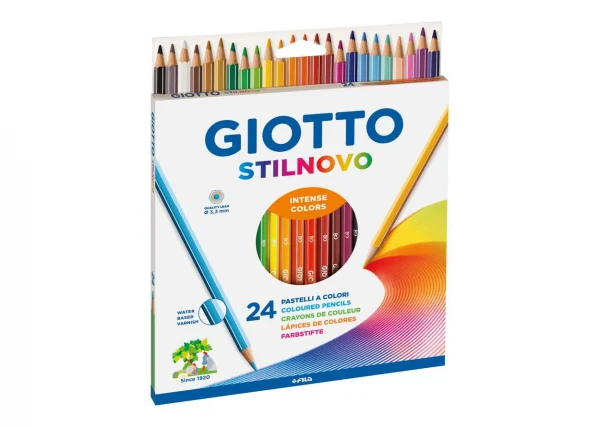 Giotto Pastelli Stilnovo 3.3Mm 24Pz.