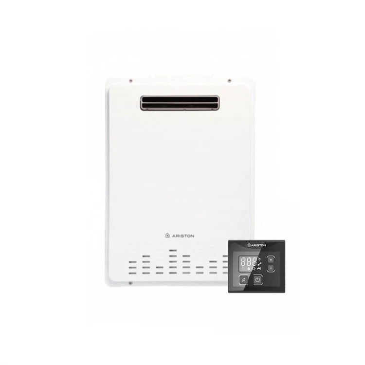 Scaldabagno a Gas Ariston Next Evo x Outdoor 16 Eu GPL 16 Lt Da Esterno Cod. 3632460 - Low NOx