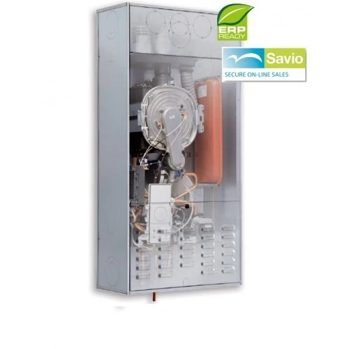 Caldaia a Condensazione Savio Edilia HE 25S Per Incasso GPL Completa di Kit Scarico Fumi
