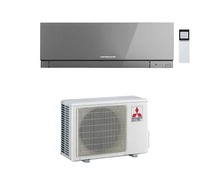 Condizionatore Climatizzatore Monosplit Mitsubishi Electric Inverter Kirigamine Zen R-32 Wi-Fi Argento 18000 BTU MSZ-EF50VGKS