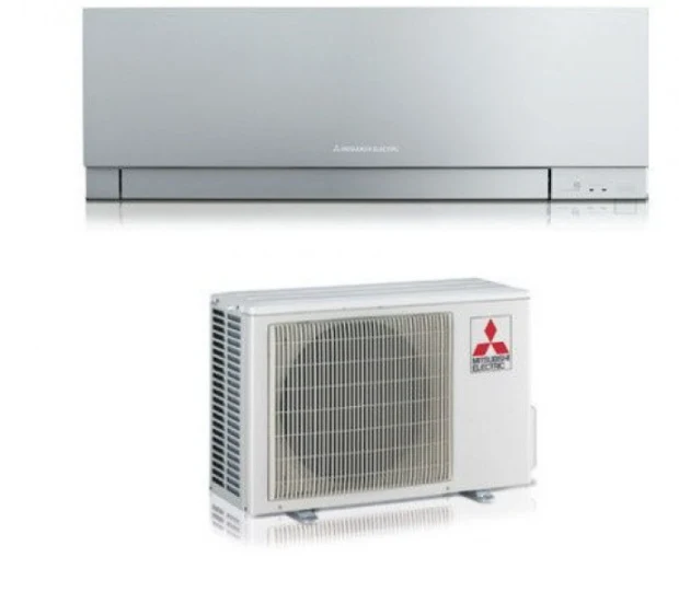 Condizionatore Climatizzatore Monosplit Mitsubishi Electric Inverter Kirigamine Zen R-32 Wi-Fi Argento 9000 BTU MSZ-EF25VGKS