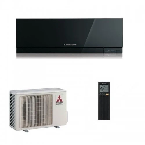 Condizionatore Climatizzatore Monosplit Mitsubishi Electric Inverter Kirigamine Zen R-32 Wi-Fi Nero 15000 BTU MSZ-EF42VGKB