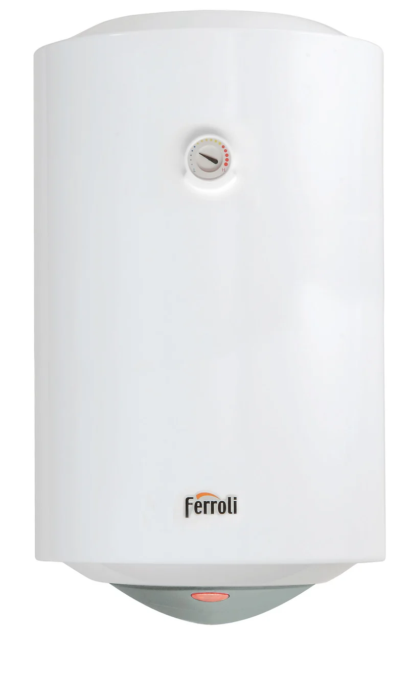 Scaldabagno elettrico Ferroli Titano 50 VE verticale - Cod. E001G4ZA
