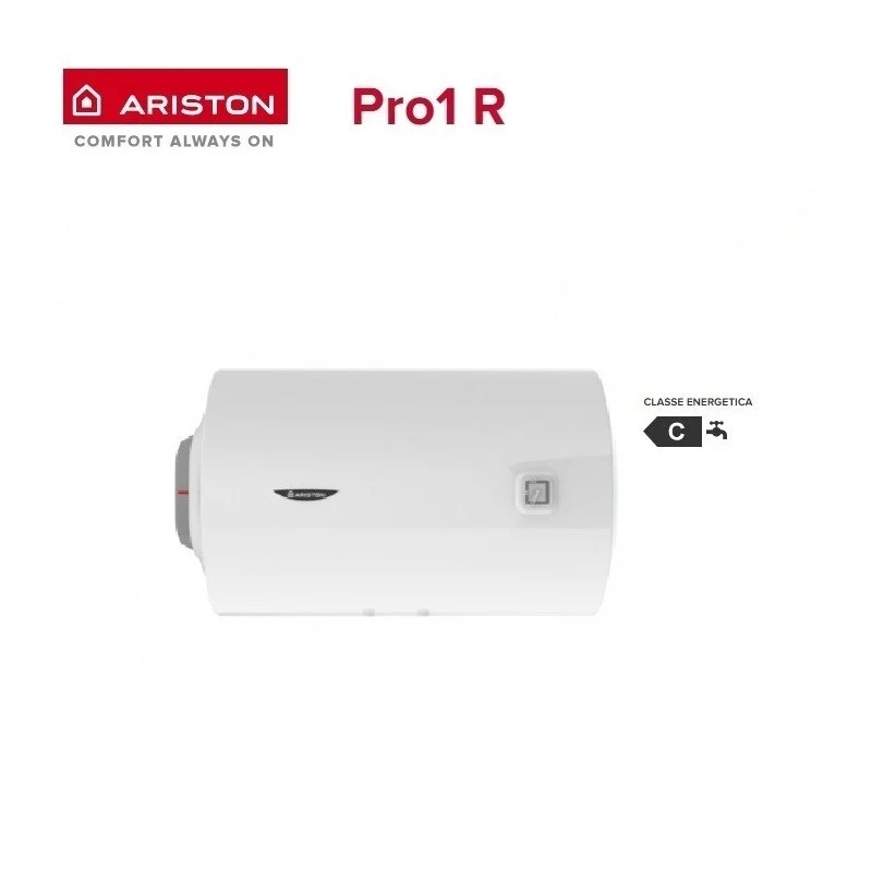 Scaldabagno Elettrico Ariston Ad Accumulo Pro1 R 80 H/3 EU Orizzontale 80 LT - Cod. 3201920