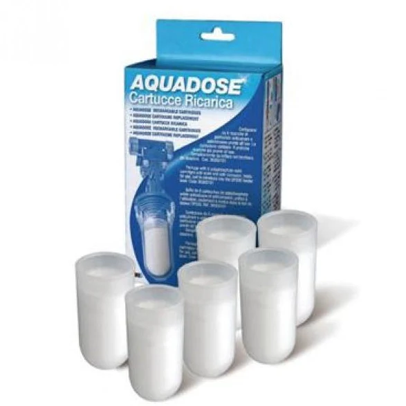Confezione di 6 Cartucce Per Dosatore Aquadose