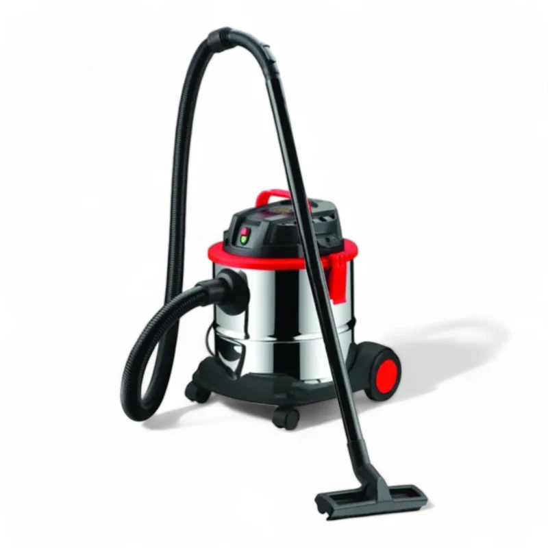 aspirapolvere solido e liquidi 1000w serbatoio acciaio inox 20lt aspirazione potente 16kpa flusso aria 40lt/sec rumorosità 85db
