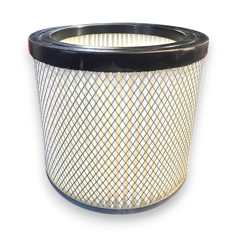 Filtro HEPA con retina esterna e fondo metallico chiuso per aspiracenere 12 lt