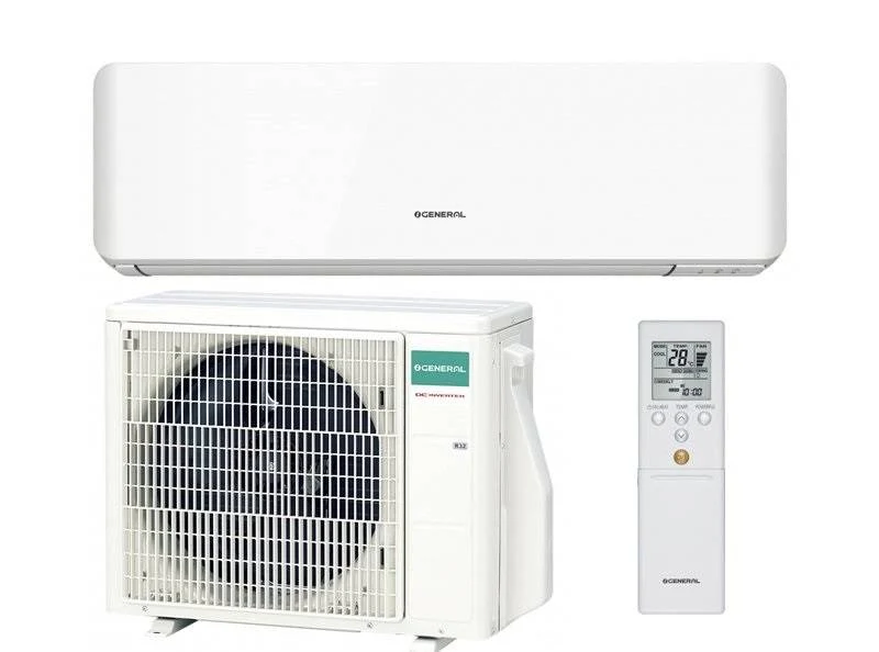 Condizionatore Climatizzatore General Fujitsu Monosplit Inverter R-32 Serie ASHG12KMCC 12000 BTU