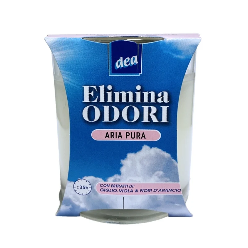Dea Candele Bicchiere Elimina Odori Aria Pura
