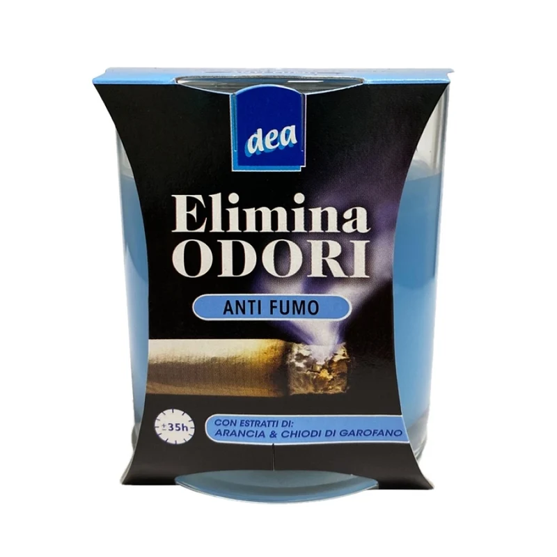 Dea Candele Bicchiere Elimina Odori Antifumo