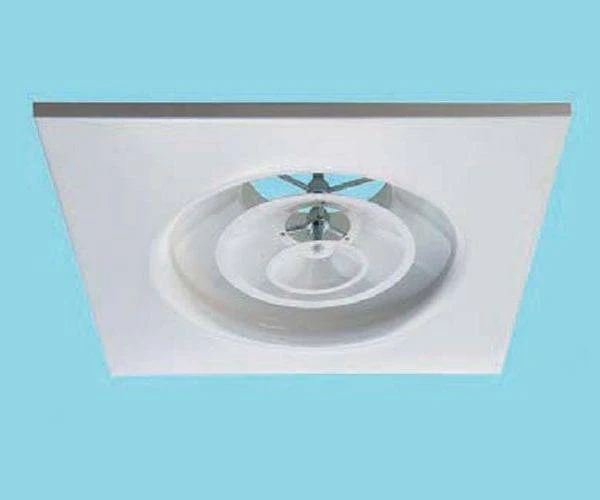 Diffusore Circolare Bianco a coni regolabili SU PANNELO DCRQB