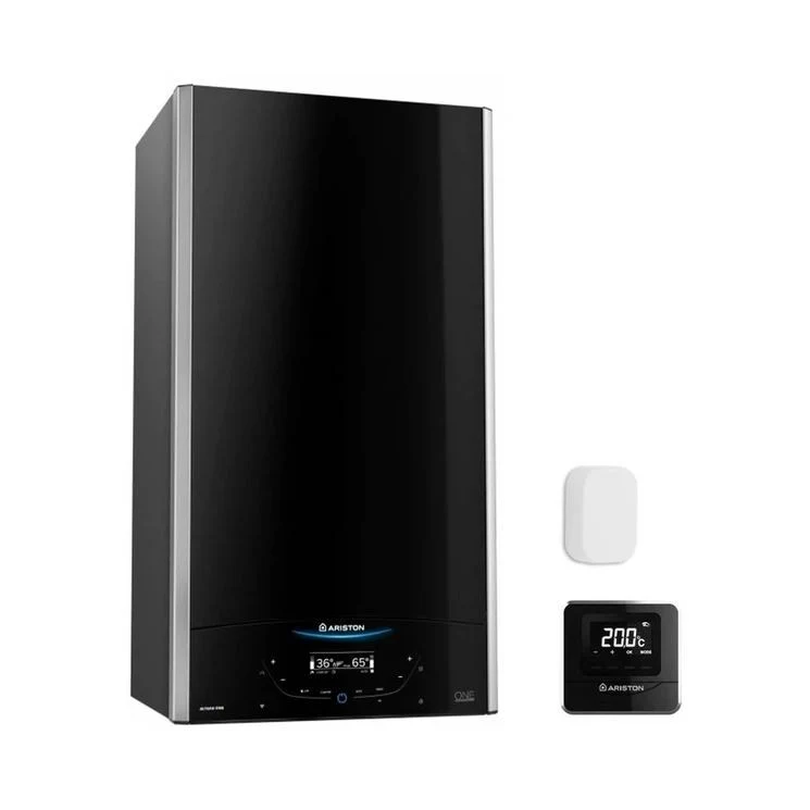 Caldaia a Condensazione Ariston Alteas One+ Net 24 Kw Metano Cod. 3301771 - Completa Di Kit Scarico Fumi
