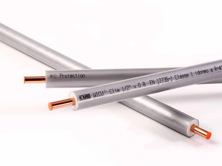 1 METRO TUBO RAME CLIMATIZZAZIONE KME WICU CLIM DA 3/4” X 1 MM