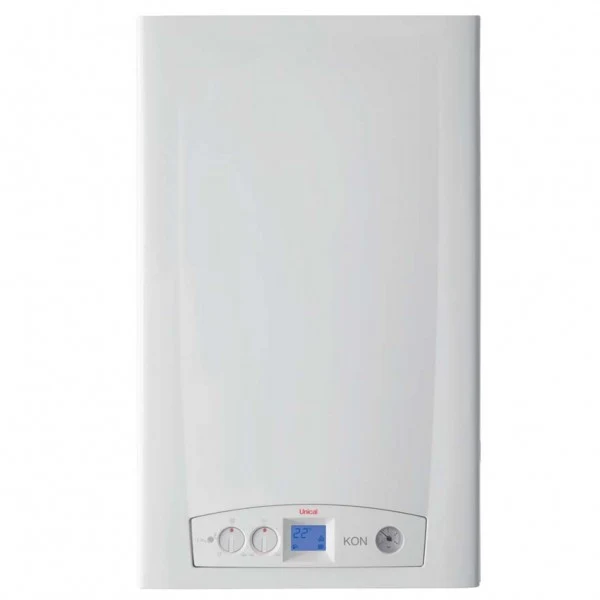 Caldaia a Condensazione Unical KON M 28 KW ErP - Completa di Kit Scarico Fumi