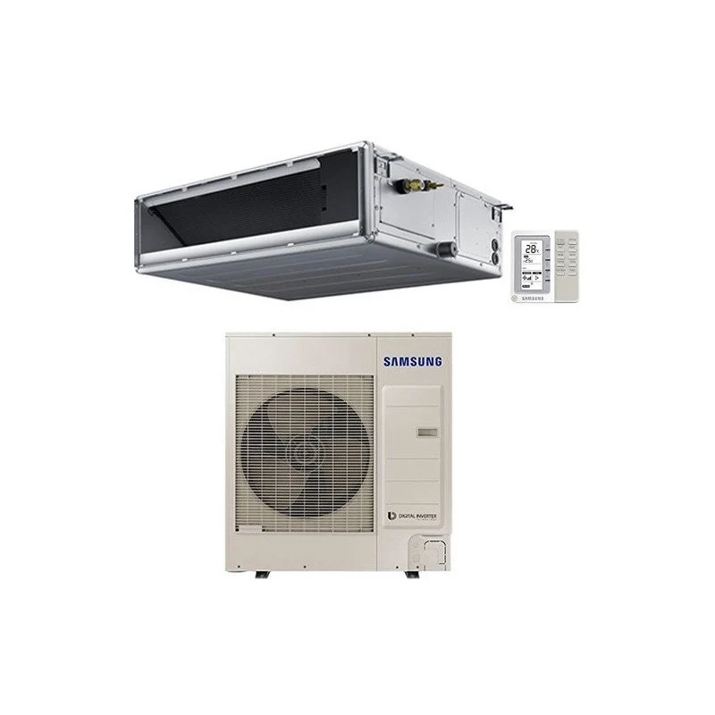 Condizionatore Climatizzatore Samsung Monosplit Inverter Canalizzabile Media Prevalenza AC100RNMDKG/EU 36000 BTU