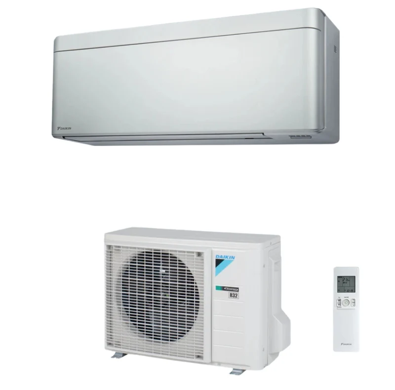 Condizionatore Climatizzatore Daikin Bluevolution Inverter Monosplit Stylish New Total Silver 12000 BTU WI-FI R-32 FTXA35BS(CS)