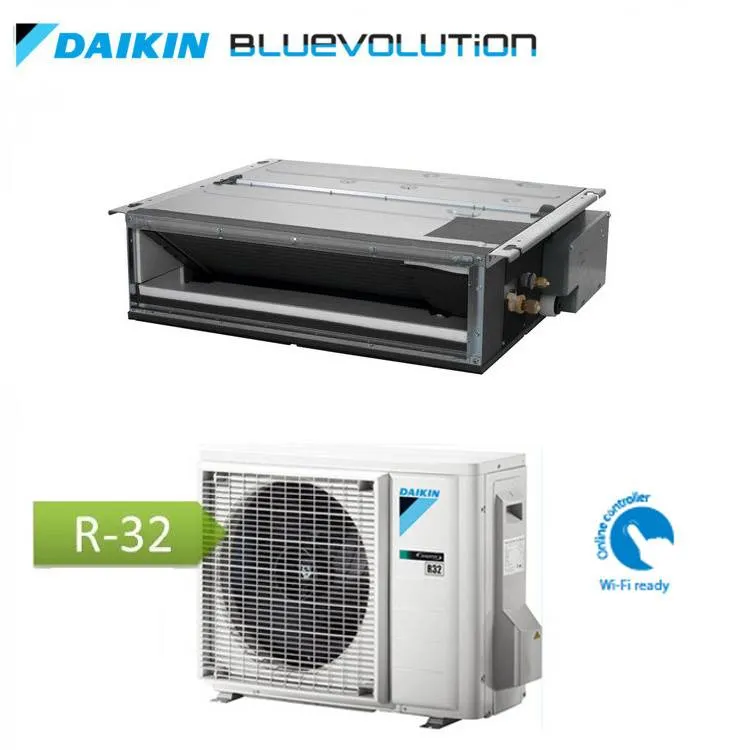 Condizionatore Climatizzatore Daikin Bluevolution Inverter Canalizzato Ultrapiatto 12000 BTU WI-FI Ready R-32 FDXM35F9