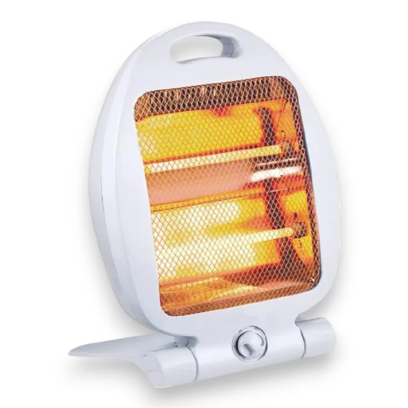 Stufa elettriche con lampade al quarzo con potenza regolabile basso consumo fino a 800W
