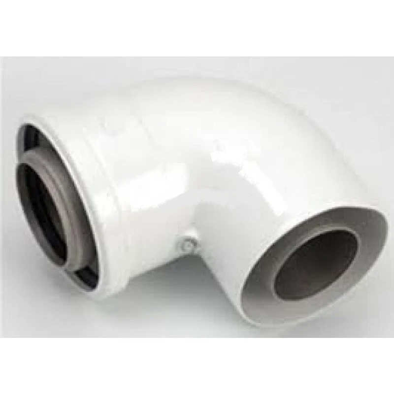 Curva 90° compatibile per scaldabagni