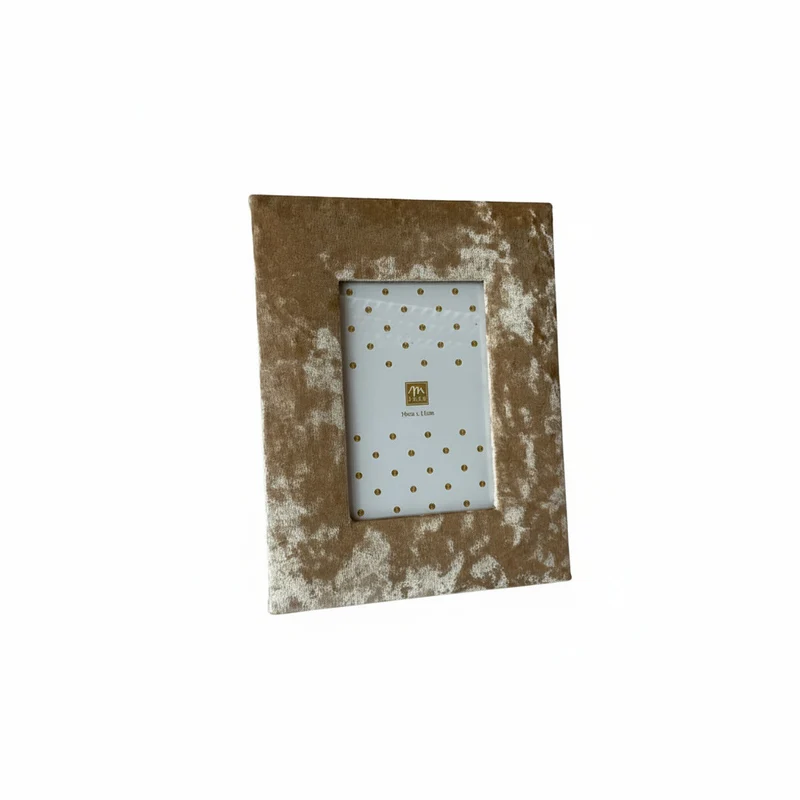 Cornice in velluto Champagne | Mercury