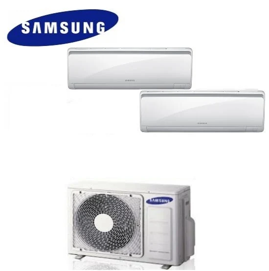 Condizionatore Climatizzatore dual split Samsung inverter R-32 9+12 Maldives Quantum 9000+12000 BTU con AJ050NCJ2EG/EU