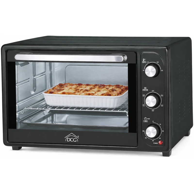 Forno Elettrico Ventilato 45 Litri 2000W Con Timer e Spia Luminosa DCG MB9845N