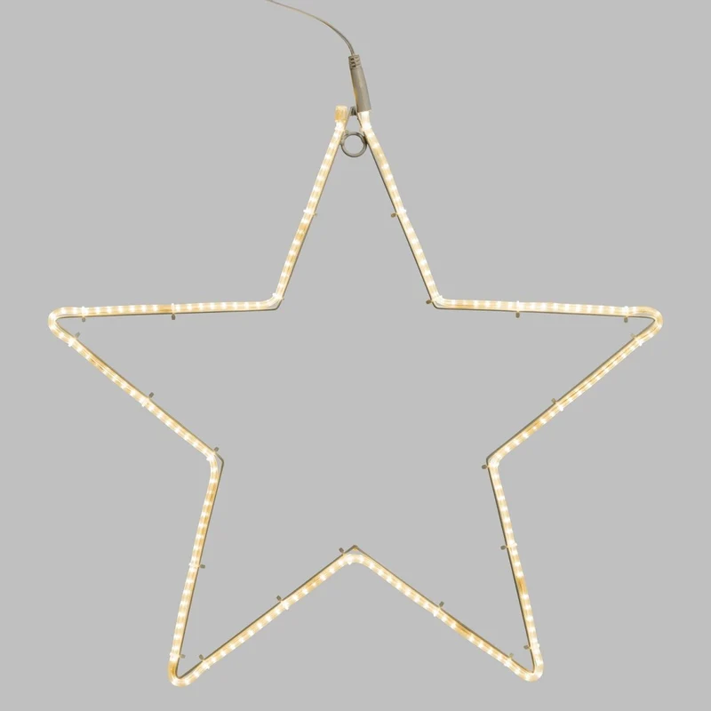 Stella Luminosa LED Ø55 cm Bianco Caldo – FlashLED Slow