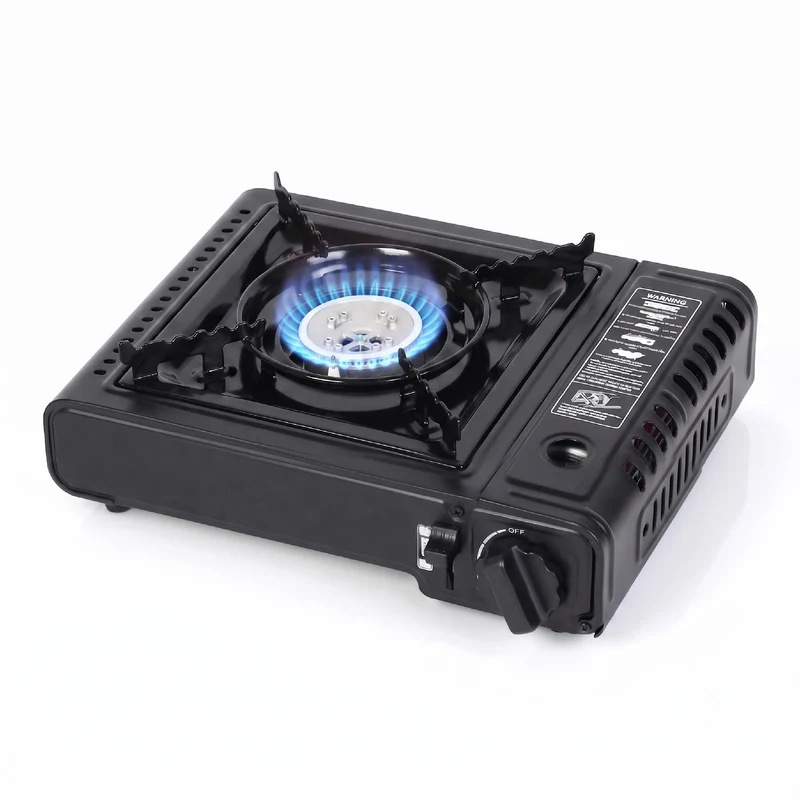 Tekone Fornello a Gas Portatile da Campeggio 2,1 kW con Accensione Piezo
