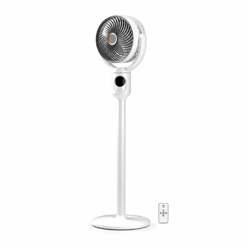 Tekone Ventilatore a Piantana Ricaricabile con Telecomando e LED