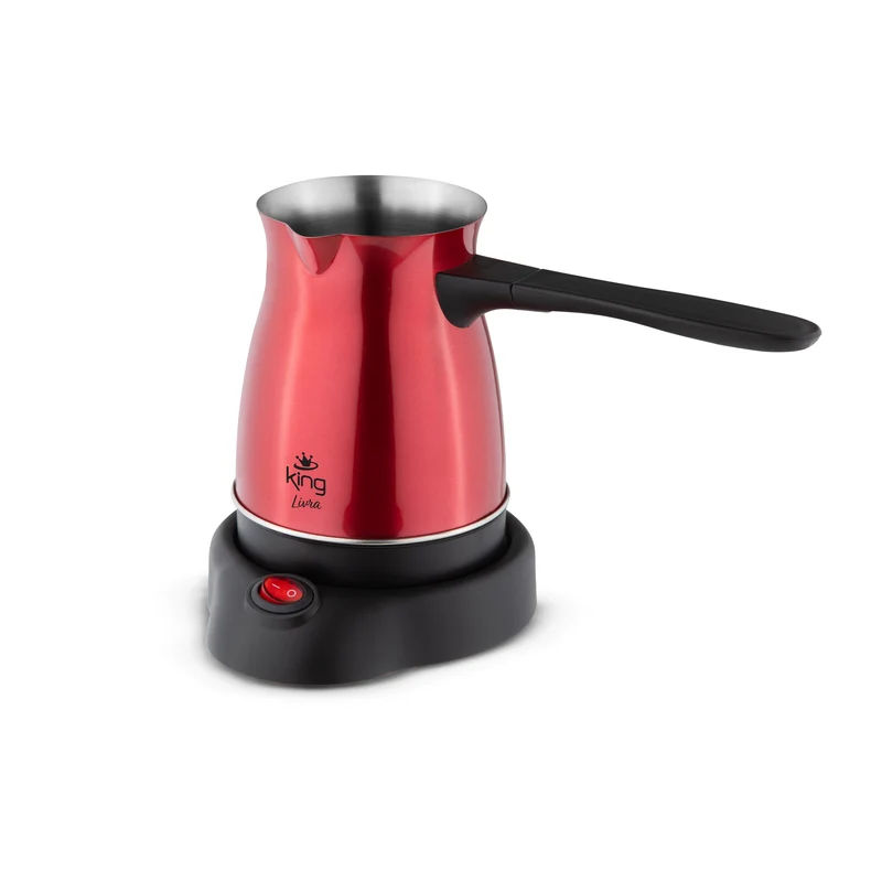 K3104 Livra Türk Kahvesi Makinesi Kırmızı