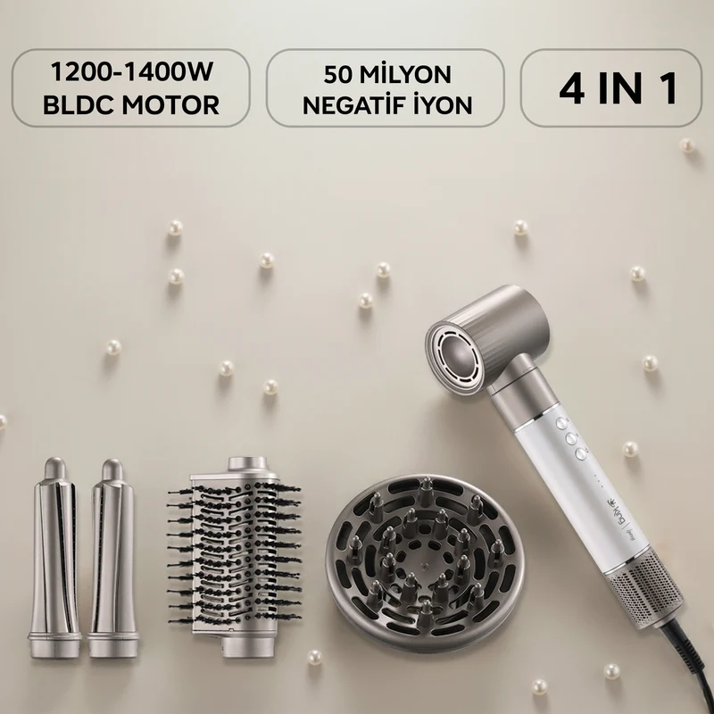 CN-K800 Ipexy Saç Kurutma ve Şekillendirici Set