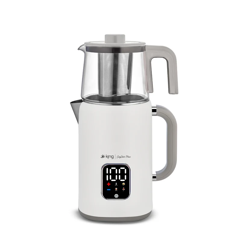 K3113 Çaystar Plus Dijital Çay Makinesi-Beyaz