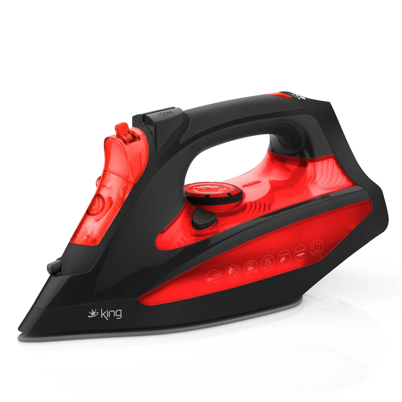 KBÜ703 Osborn Otomatik Buharlı Ütü - Kırmızı
