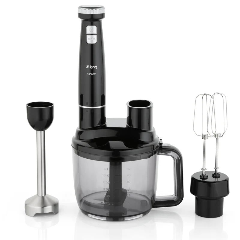 KKB973 Bodie Komple Blender Set-Siyah Gümüş
