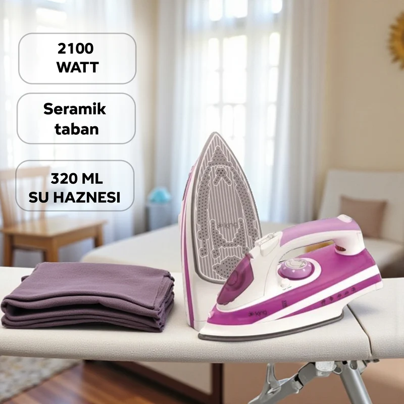 P743 Daphne Buharlı Ütü