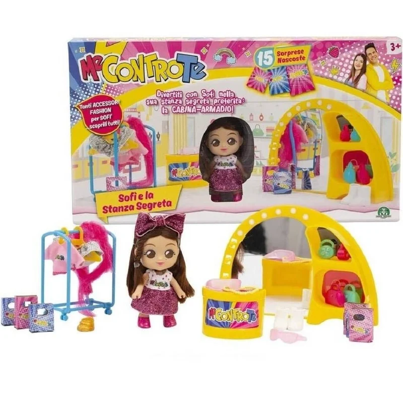 Trade Shop - La Stanza Segreta Di Sofì E Luì Gioco Bambini Me Contro Te Bambola 12cm Sorprese -