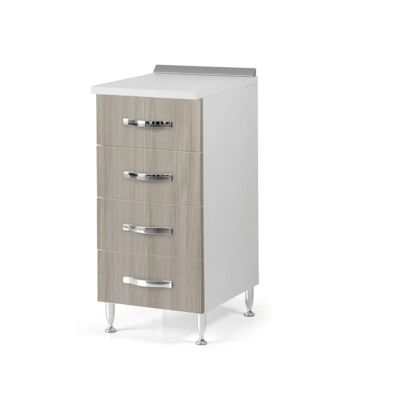 Cassettiera per cucina 4 cassetti 40 x 50 | CHEF