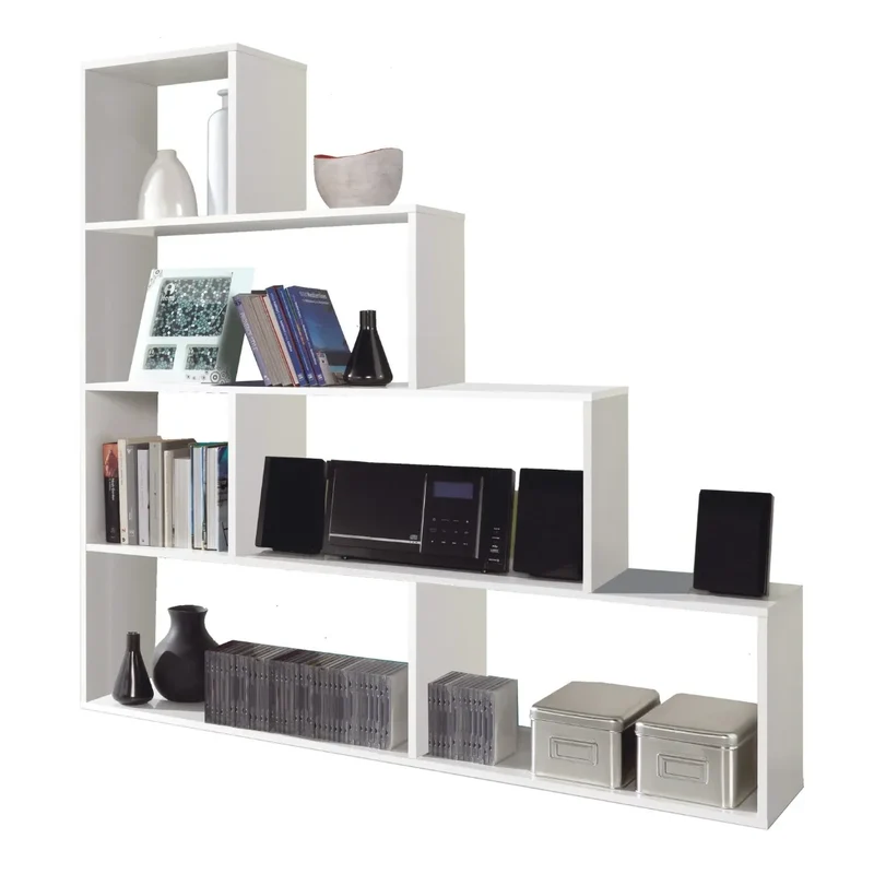 Libreria da salone bianco | KLUM