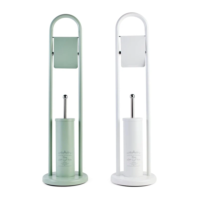 Set scopino con porta rotolo Savon H81cm